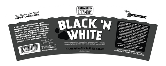 BLACK 'N WHITE ICE CREAM