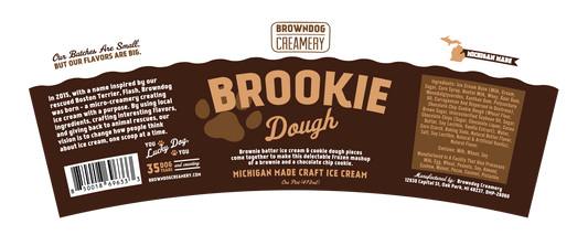 BROOKIE DOUGH ICE CREAM