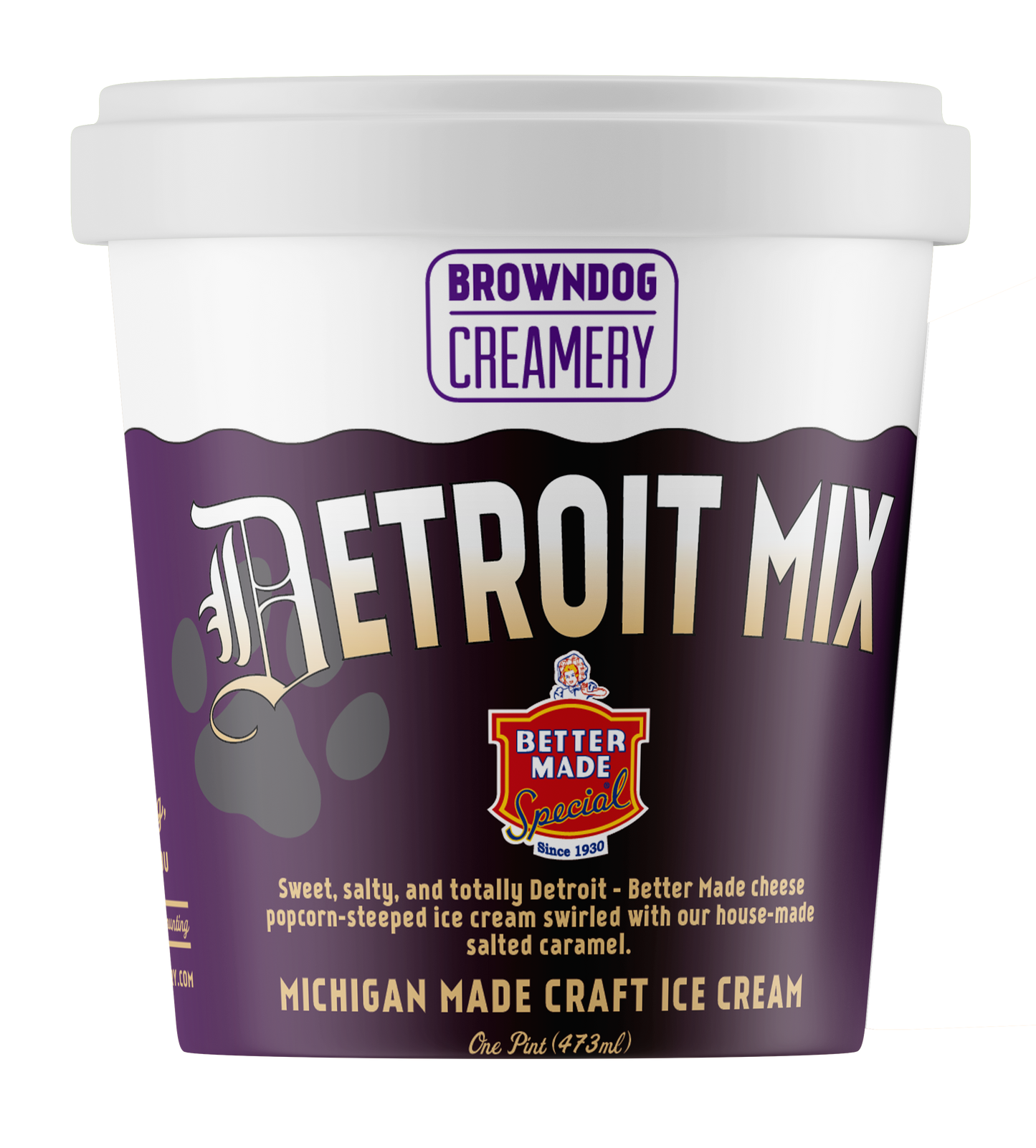 BETTER MADE DETROIT MIX ICE CREAM
