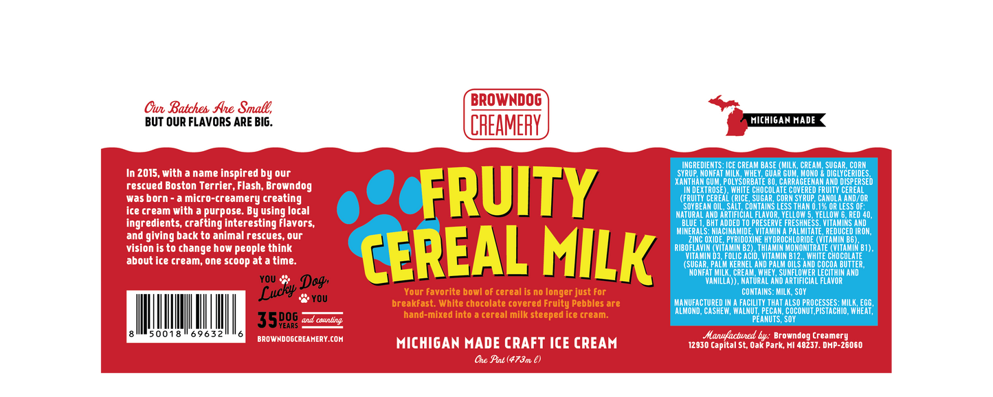FRUITY CEREAL MILK ICE CREAM