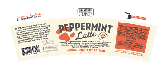 PEPPERMINT LATTE ICE CREAM