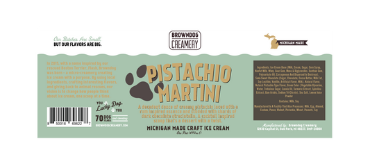 PISTACHIO MARTINI ICE CREAM