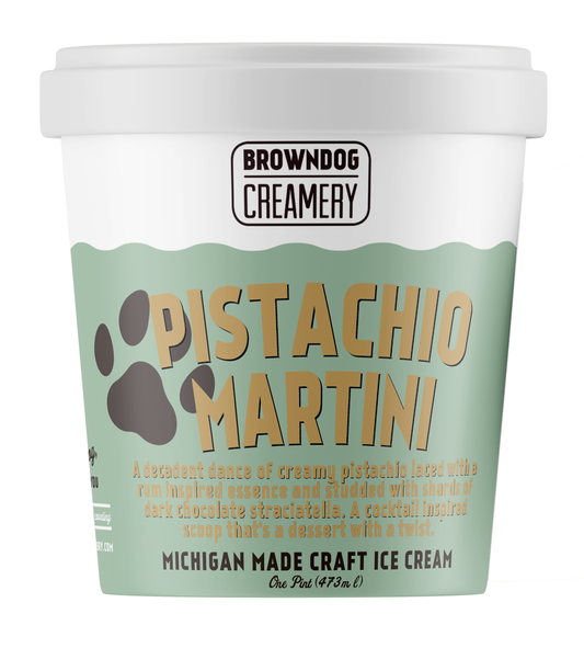 PISTACHIO MARTINI ICE CREAM