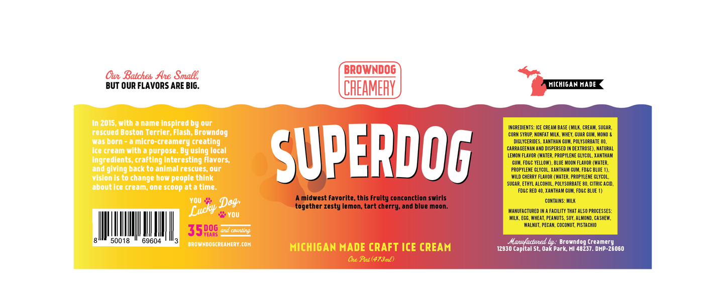 SUPERDOG ICE CREAM