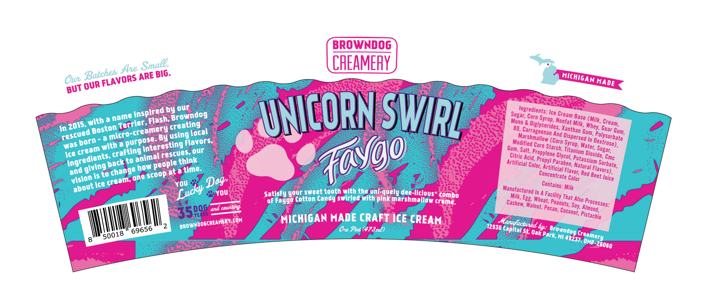 FAYGO UNICORN SWIRL ICE CREAM