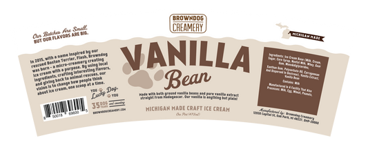 VANILLA BEAN ICE CREAM