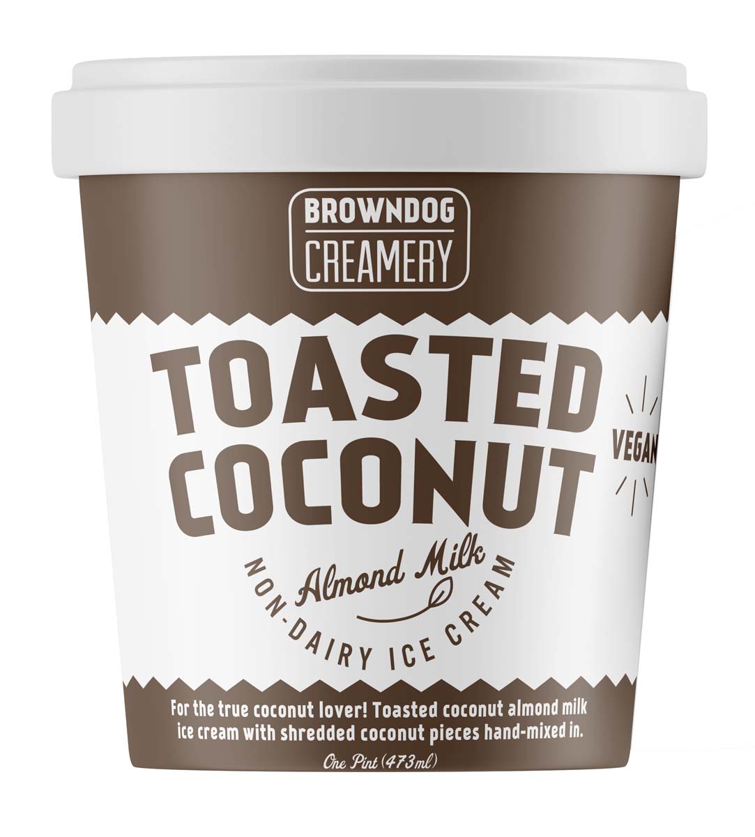 Toasted Coconut 48 oz - Hudsonville Ice Cream