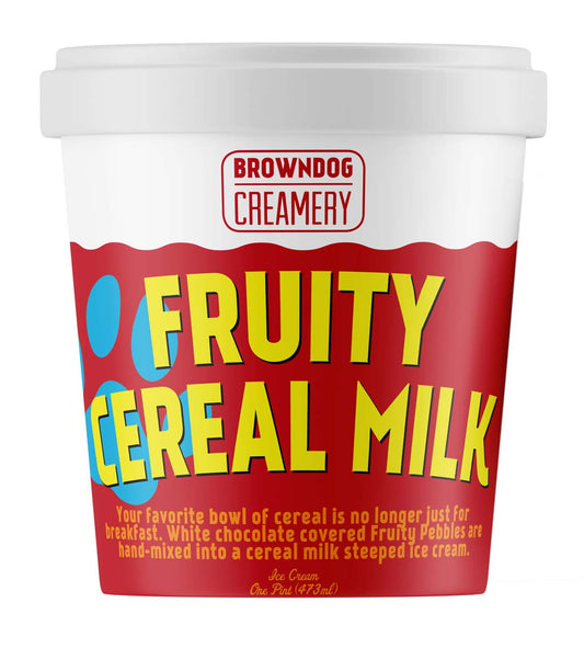FRUITY CEREAL MILK ICE CREAM