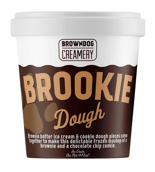 BROOKIE DOUGH ICE CREAM