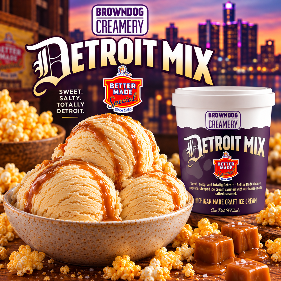 BETTER MADE DETROIT MIX ICE CREAM