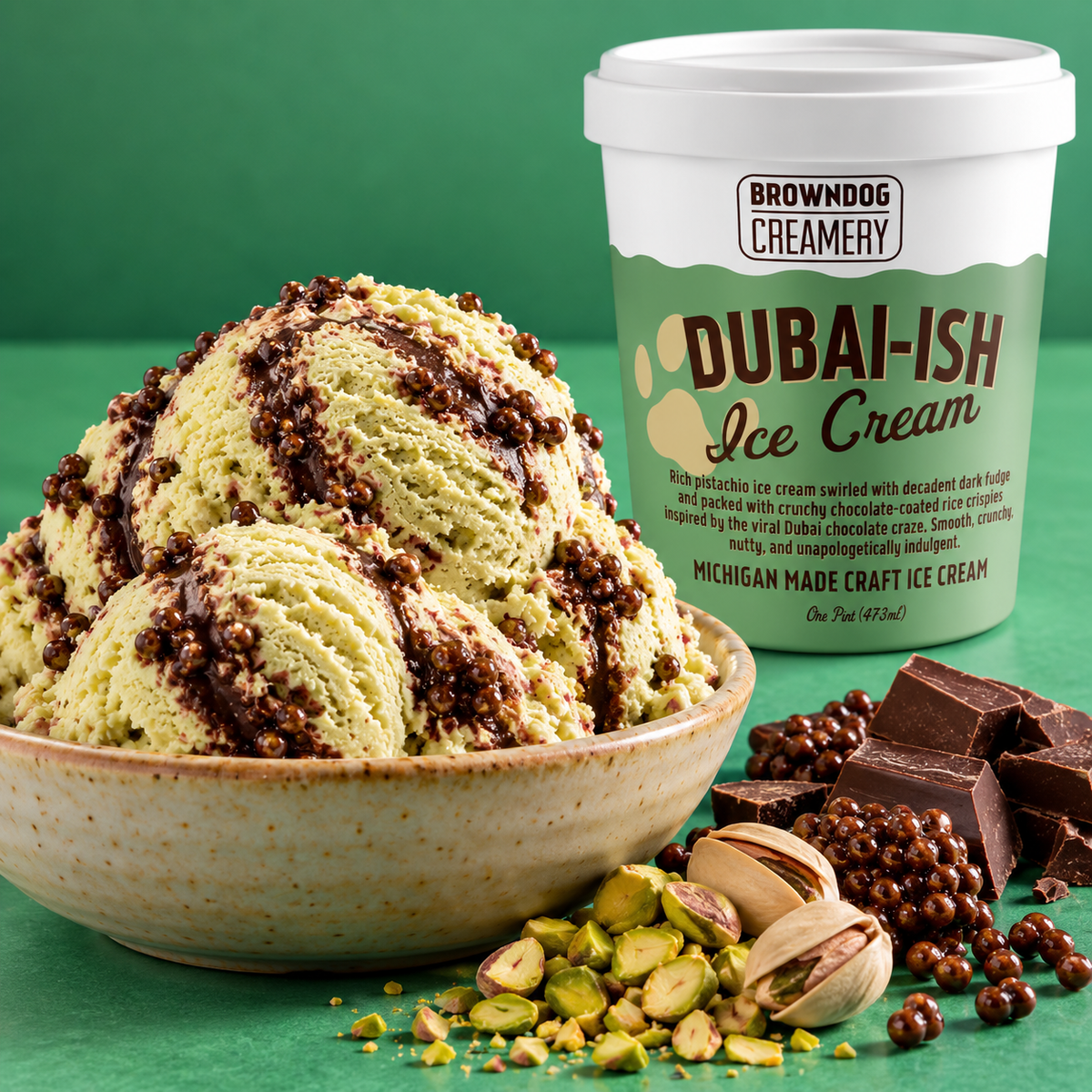 Dubai-Ish Ice Cream