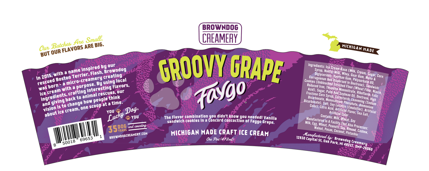 FAYGO GROOVY GRAPE ICE CREAM