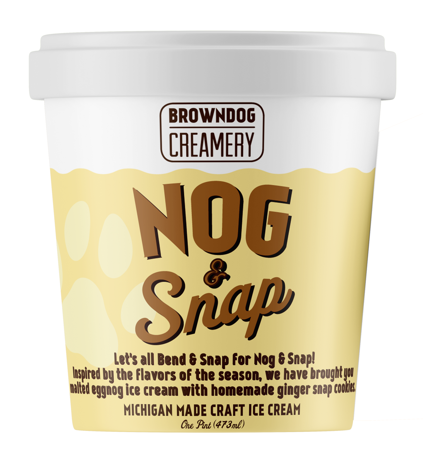 NOG & SNAP ICE CREAM