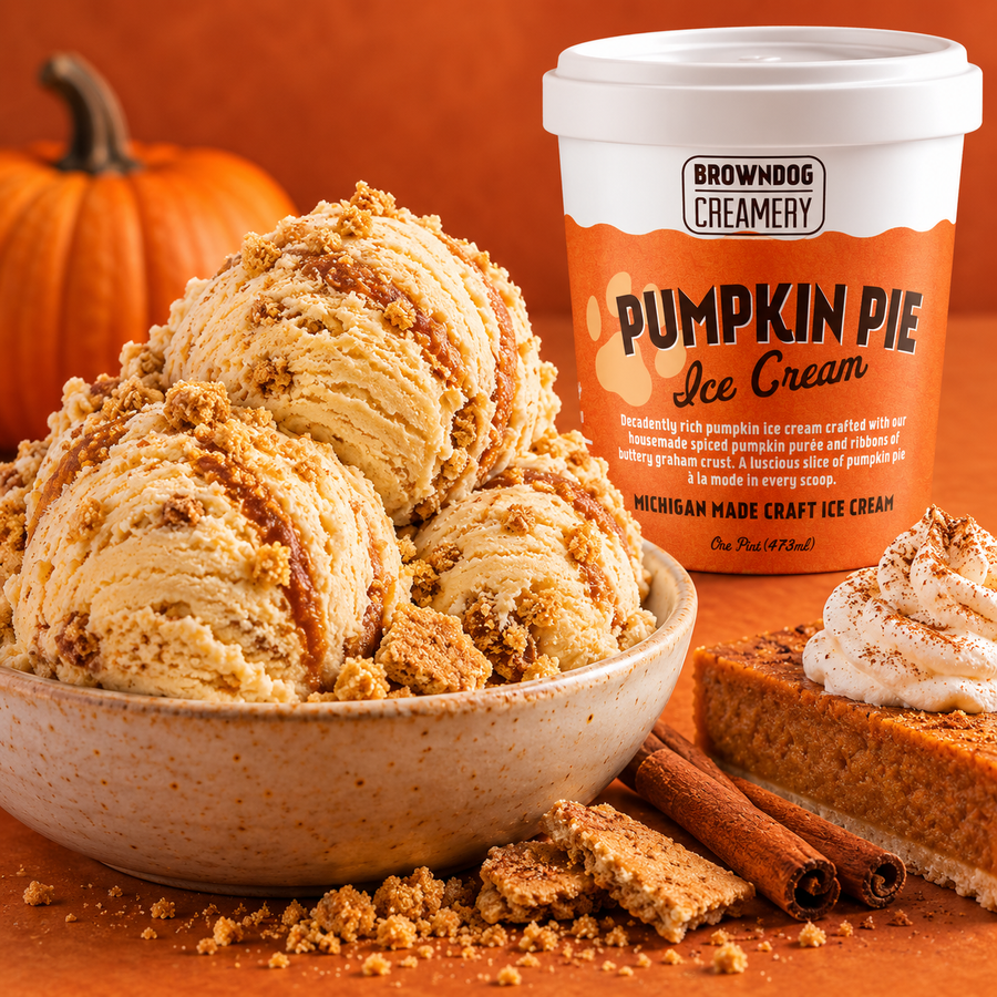 PUMPKIN PIE ICE CREAM