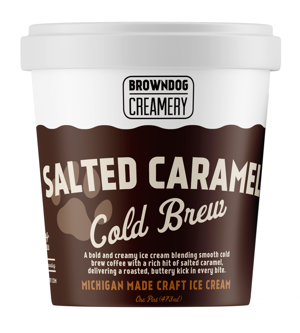 SALTED CARAMEL COLD BREW ICE CREAM