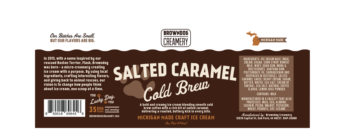 SALTED CARAMEL COLD BREW ICE CREAM