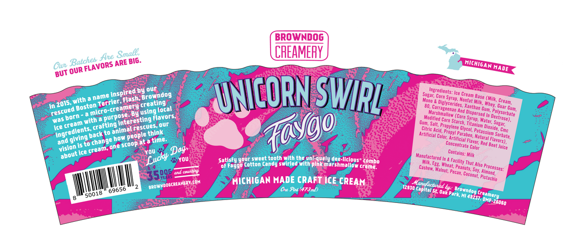 FAYGO UNICORN SWIRL ICE CREAM