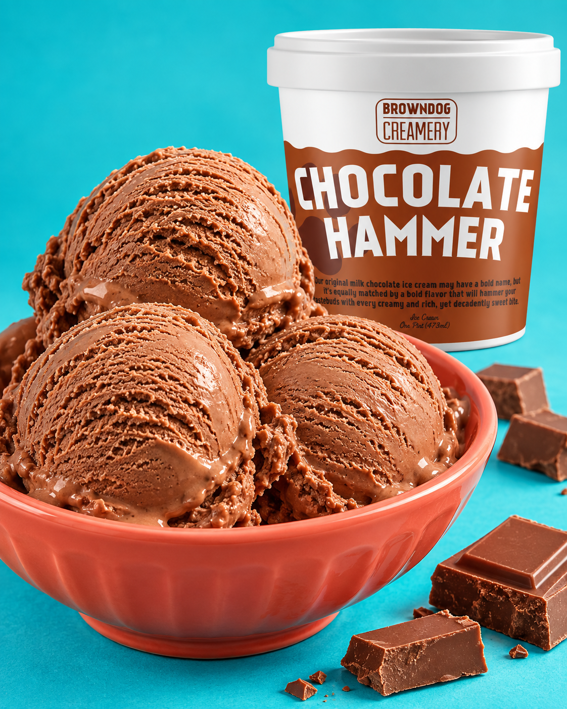 CHOCOLATE HAMMER ICE CREAM
