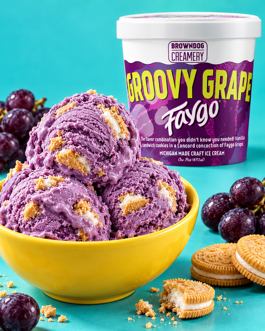 FAYGO GROOVY GRAPE ICE CREAM