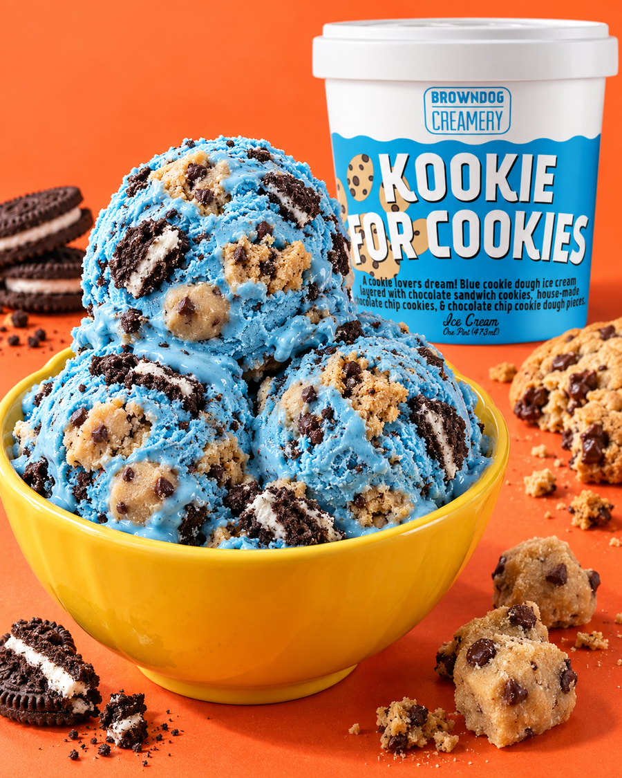 KOOKIE FOR COOKIES ICE CREAM