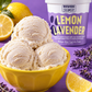 LEMON LAVENDER ICE CREAM