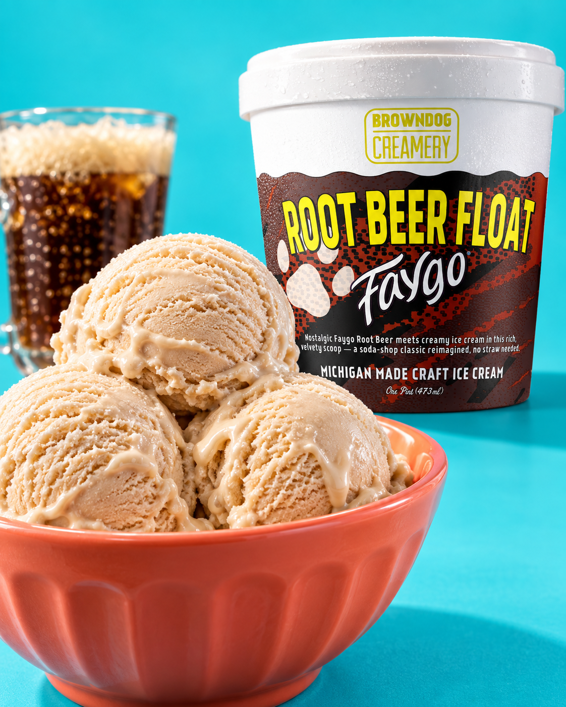 FAYGO ROOT BEER FLOAT ICE CREAM