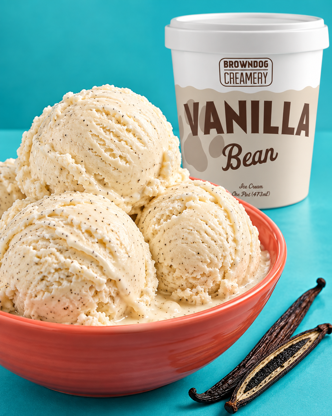 VANILLA BEAN ICE CREAM