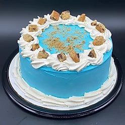 COOKIE MONSTER ICE CREAM CAKE