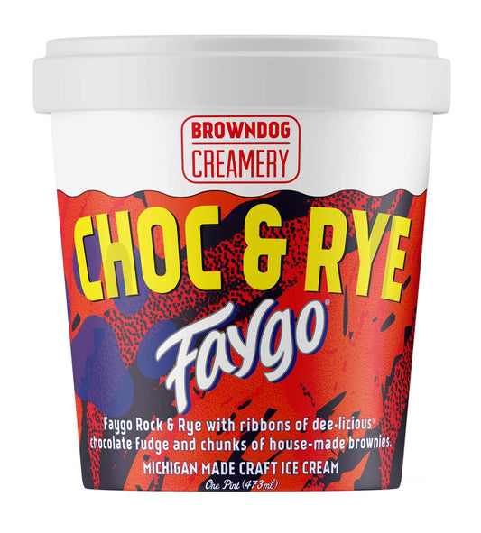 FAYGO CHOC & RYE ICE CREAM