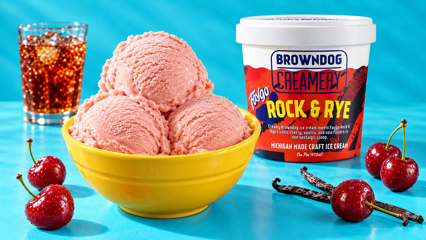 Rock & Rye scoops with the BROWNDOG pint